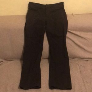 YNXDJ woman’s straight leg black jeans